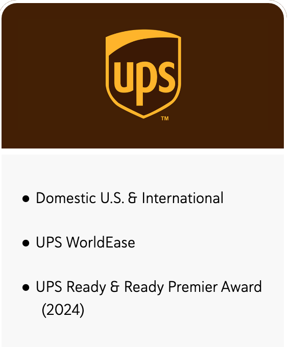 UPS Compatible Shipping